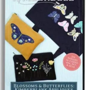Kimberbell Blossoms & Butterflies:  Kimberblank Appliques CD KD598