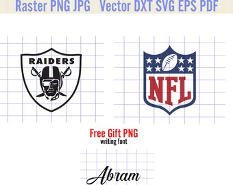 Oakland Raiders Svg Etsy
