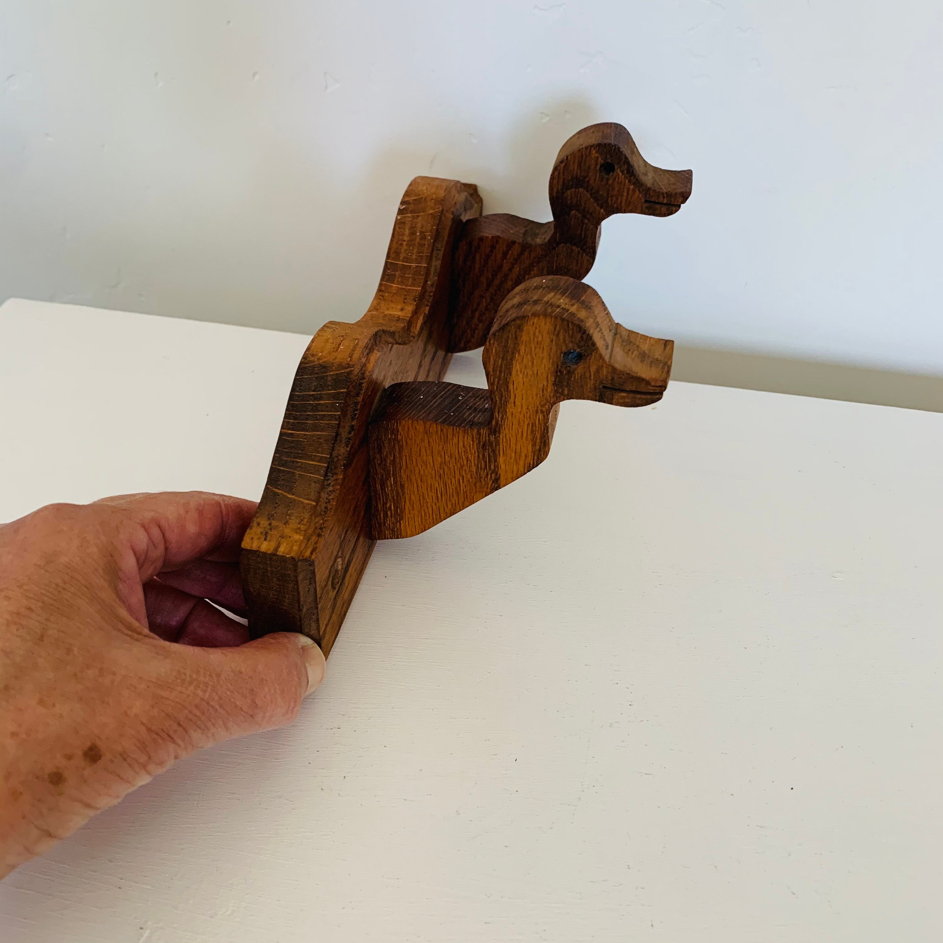 Wood Ducks Wall Hanger Hooks Country House Country Kitchen Etsy