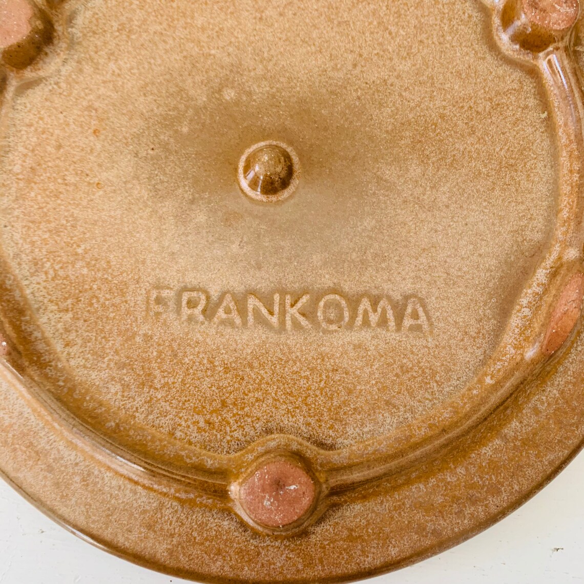 Frankoma Pottery Trivet Set Of Three Brown Pottery Animal Etsy