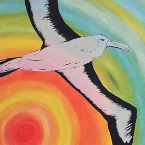 Albatross in Flight