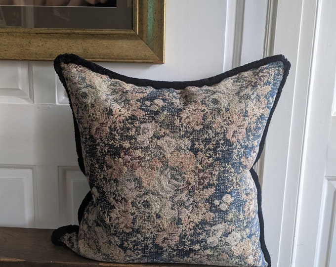 Featured listing image: Large Cushion in Mulberry Bohemian Tapestry