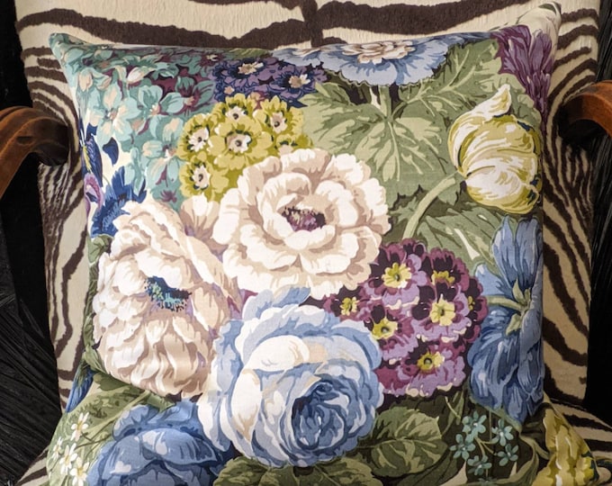 Featured listing image: Unique Vintage Floral Cushion