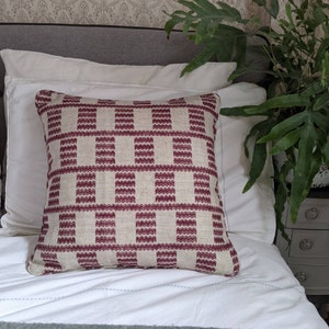 Cushion Cover  in Fermoie Cove in Dark Pink