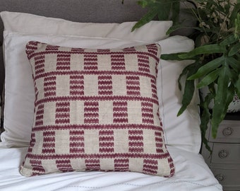 Cushion Cover  in Fermoie Cove in Dark Pink