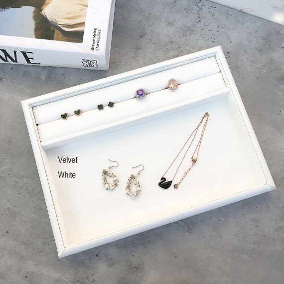 Jewelry Organizer Velvet Trays Jewelry Box Jewelry Display Etsy