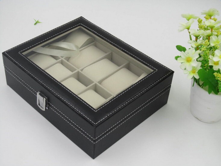 10 Slots Watch Collection Storage Box Watch Organizer Watch Etsy