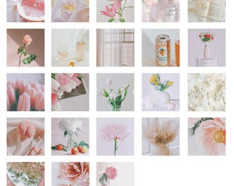 45 roze stickers | stationary | scrapbook | bullet journal | knutselen | planner stickers |