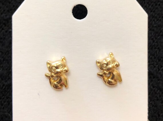 Itty Bitty Goldtone Kitties