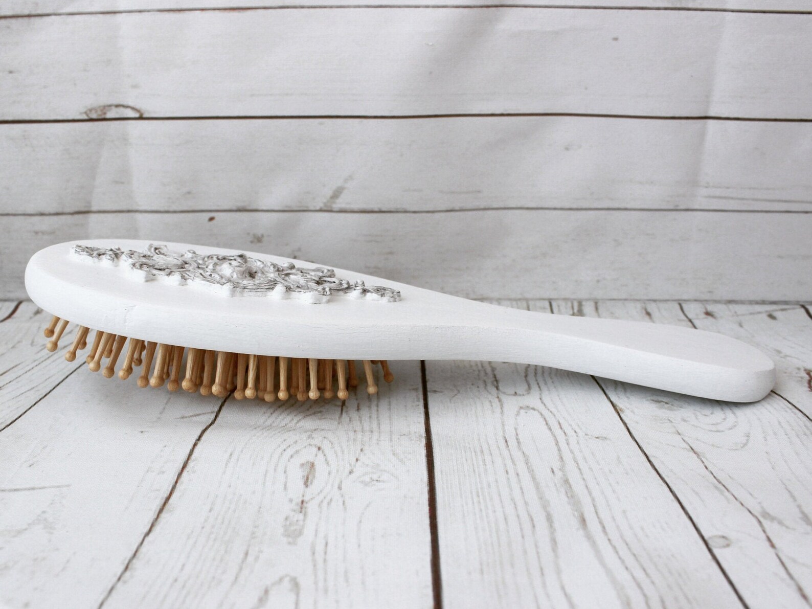 Victorian hair brush wooden hair brush vintage hairbrush Etsy
