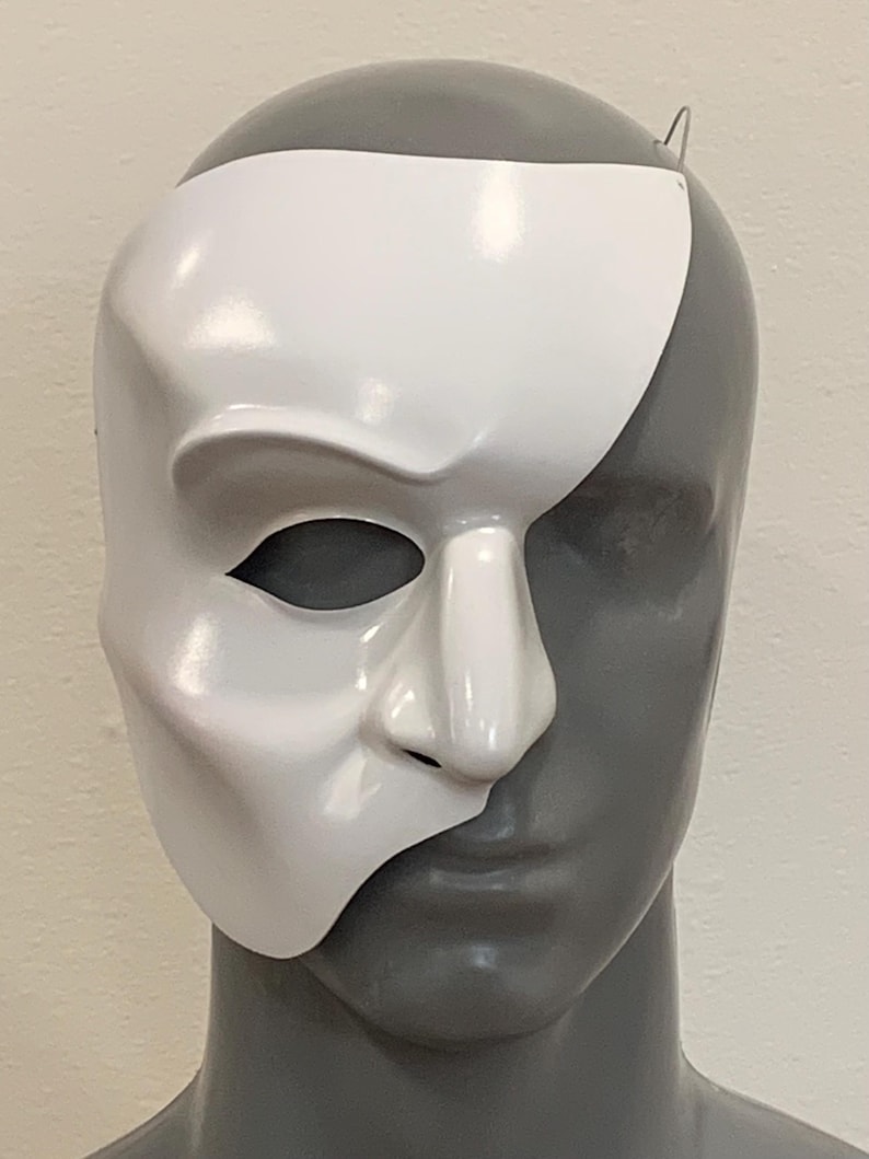 Phantom of the Opera Mask (broadway V1 Edition) - Etsy