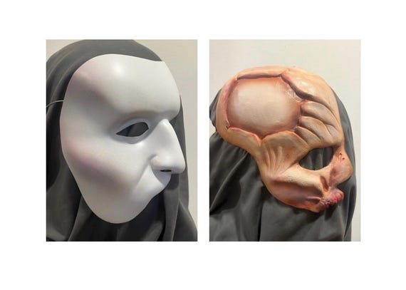 Phantom (crawford-inspired)mask and Disfigurement Collection - Etsy