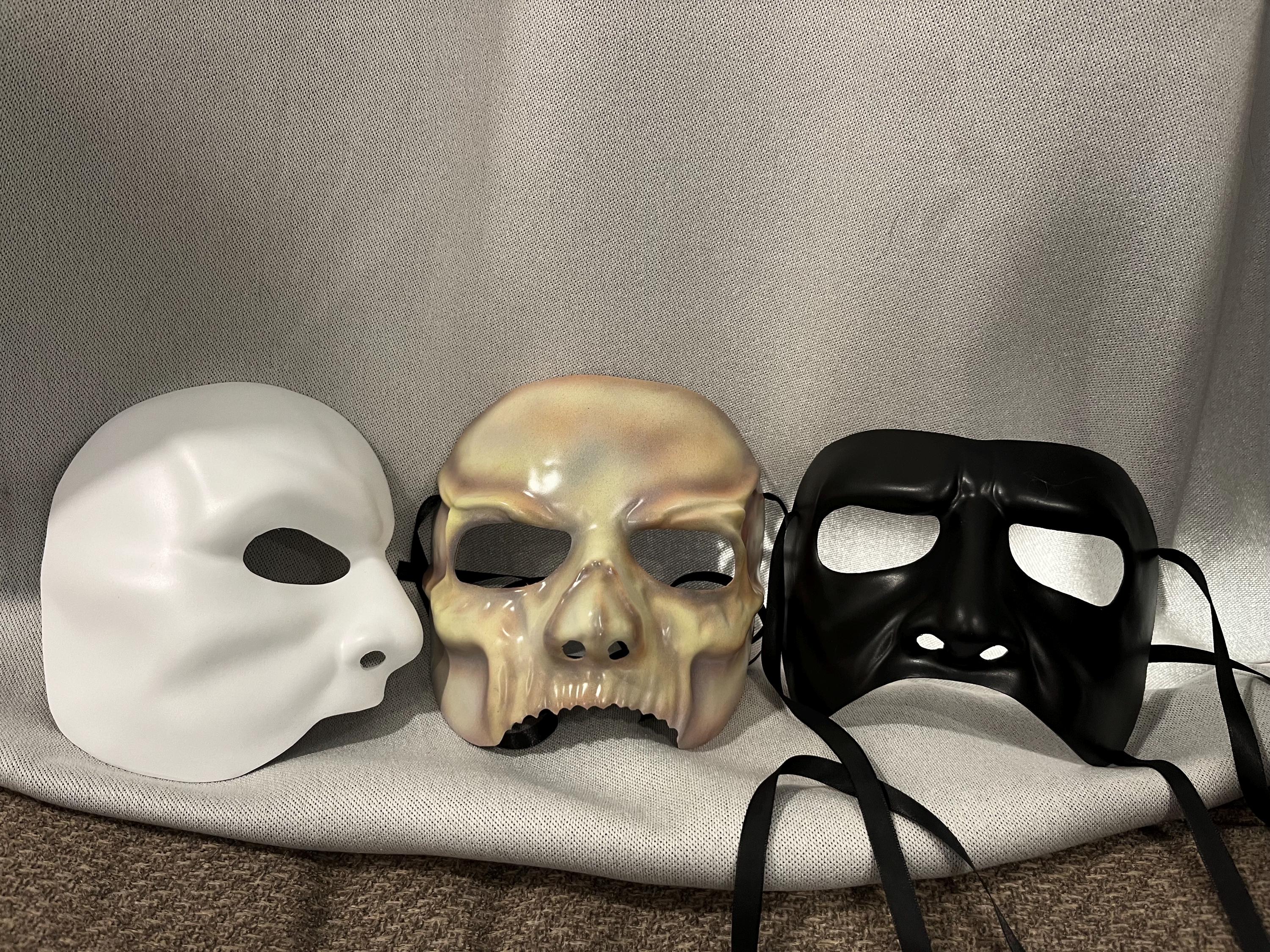 Butler Mask Phantom of the Opera Mask Set (butler Complete Collection) - Etsy