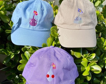 Pikmin Inspired Classic Cap Vers 2 | Customizable Baseball Hat