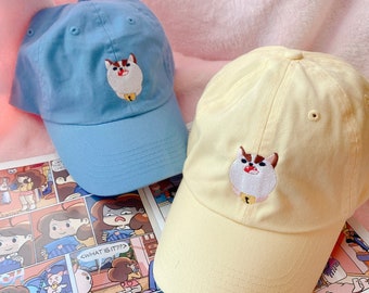 Puppy Cat Inspired Classic Cap | Bee and Puppy cat Baseball Hat