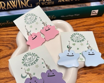 Smiley Blob Friends Earrings