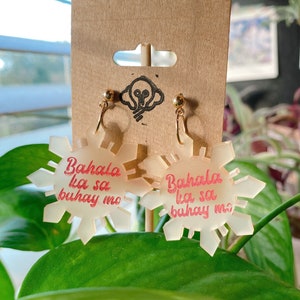 Bahala Ka Sa Buhay Mo Philippine Sun Earrings