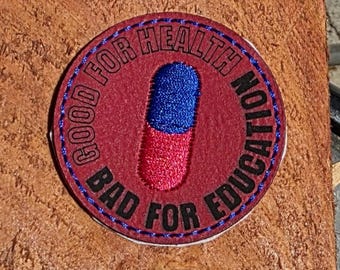 Akira F-leather Iron-on Patchp