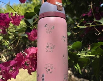 Laser Etched Fairy Type Bottle