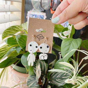 Kodama Dangle Earrings Princess Mononoke