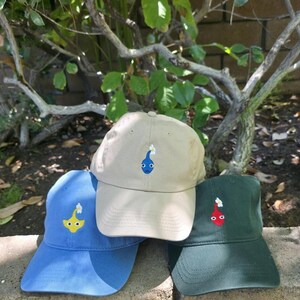 Pikmin Inspired Classic Cap | Customizable Baseball Hat