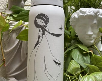 Psychic Fairy Laser Etched Bottle