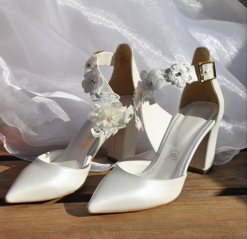 block bridal shoes