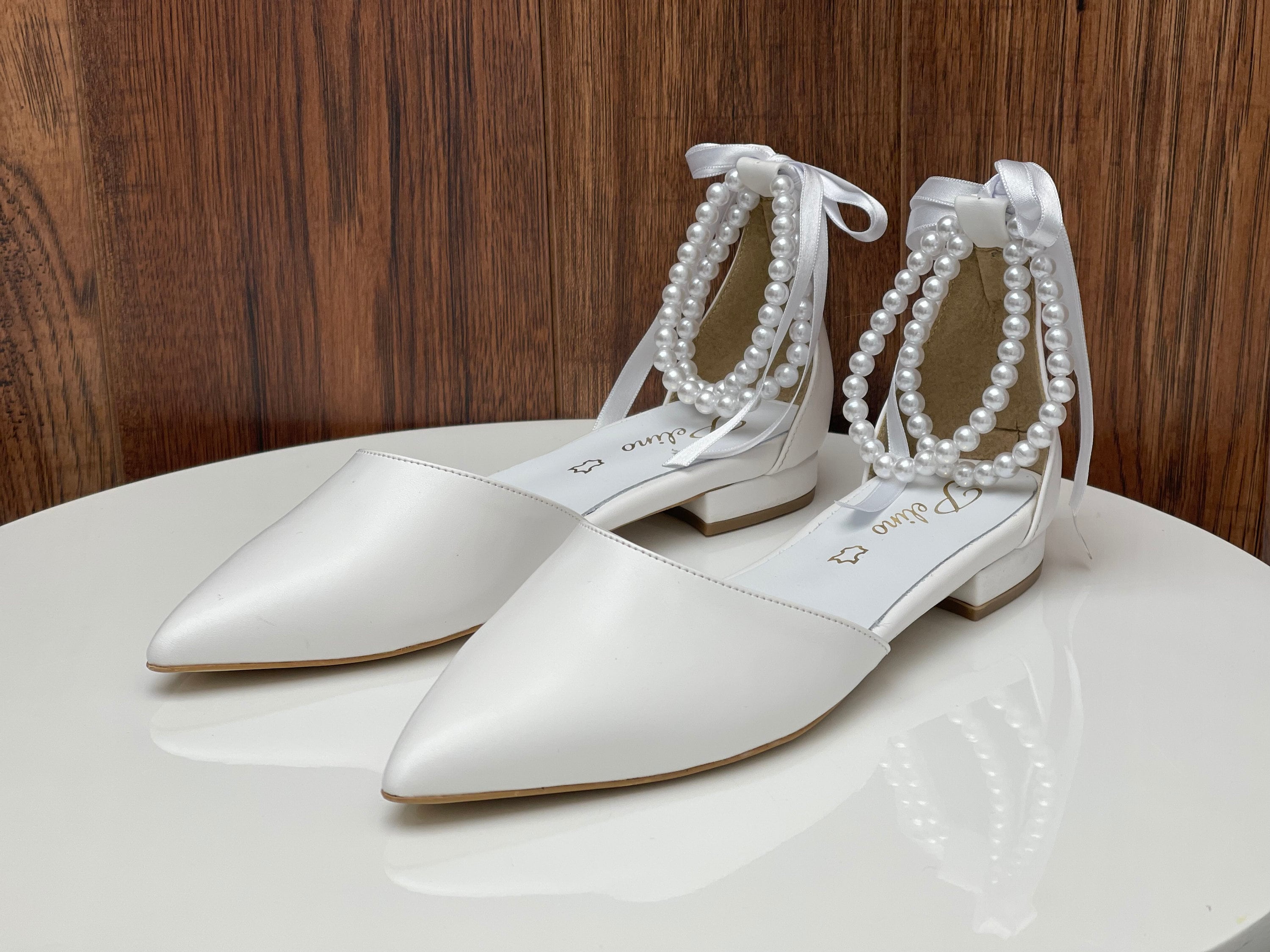 White Closed Toe Wedges With Ankle Strap Hotsell | bellvalefarms.com