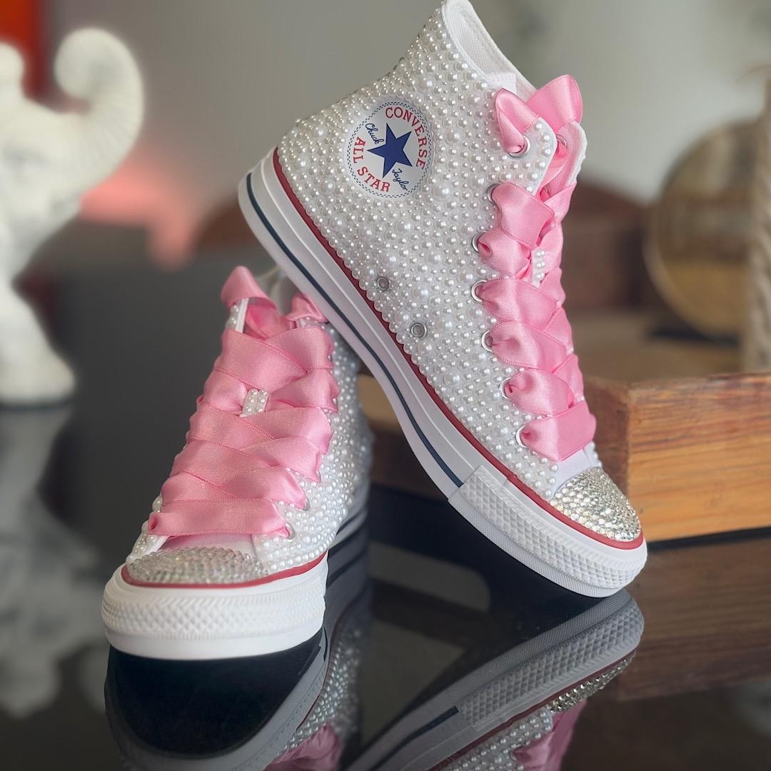 Sposa Converse Bimba Con Strass Vendita Online Converse All Star