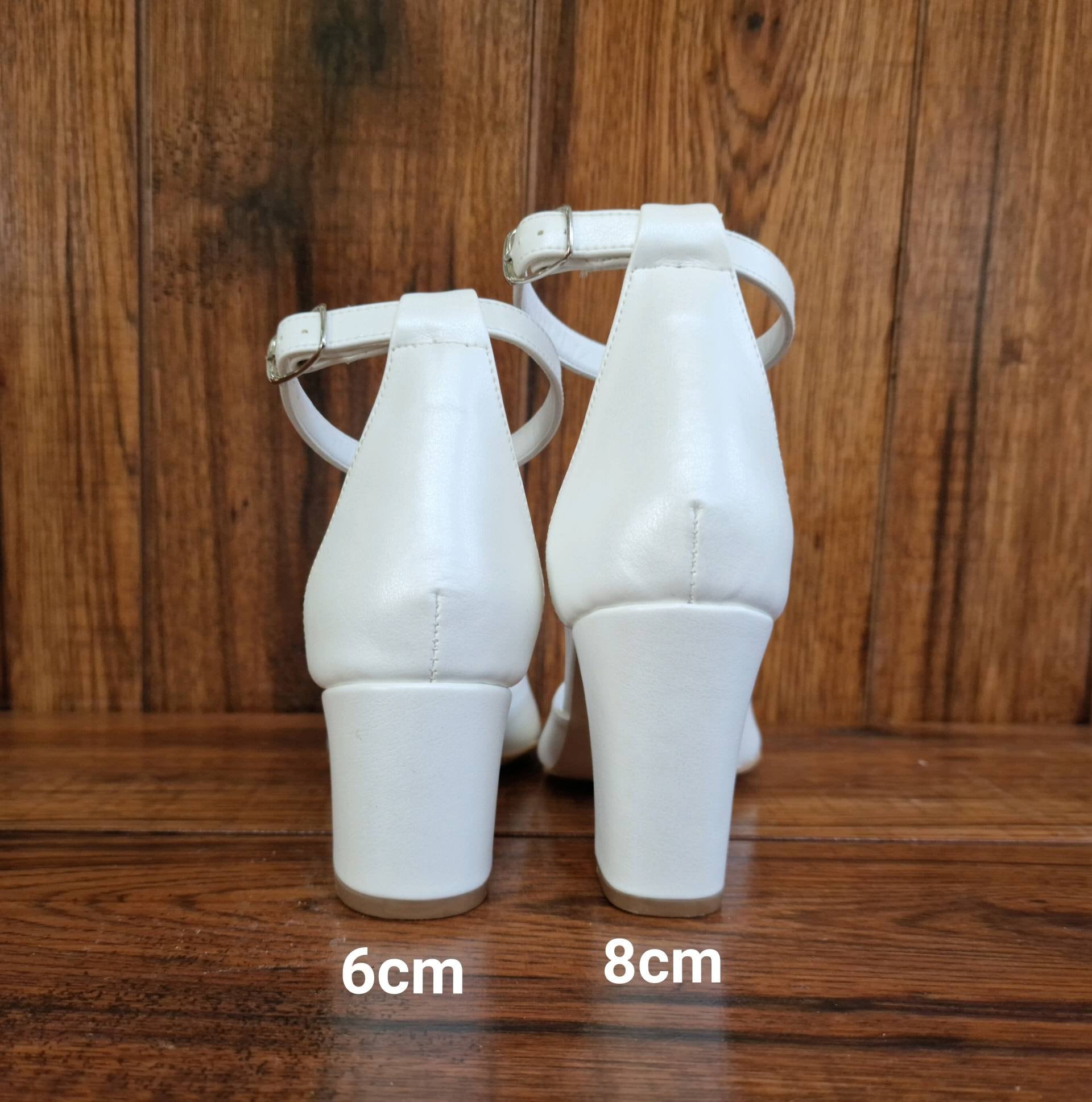 WHITE WEDGE HEELS, Ankle-wrap Sandals, Vegan Leather Shoes, Ankle Strap  Wedges, Platform Wedge Shoes, White Wedding Sandals, Ladies Shoes -   Norway