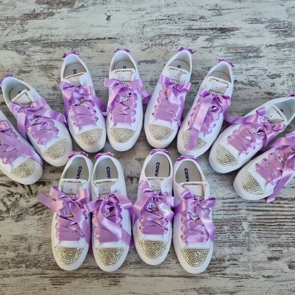 bling bridal sneakers