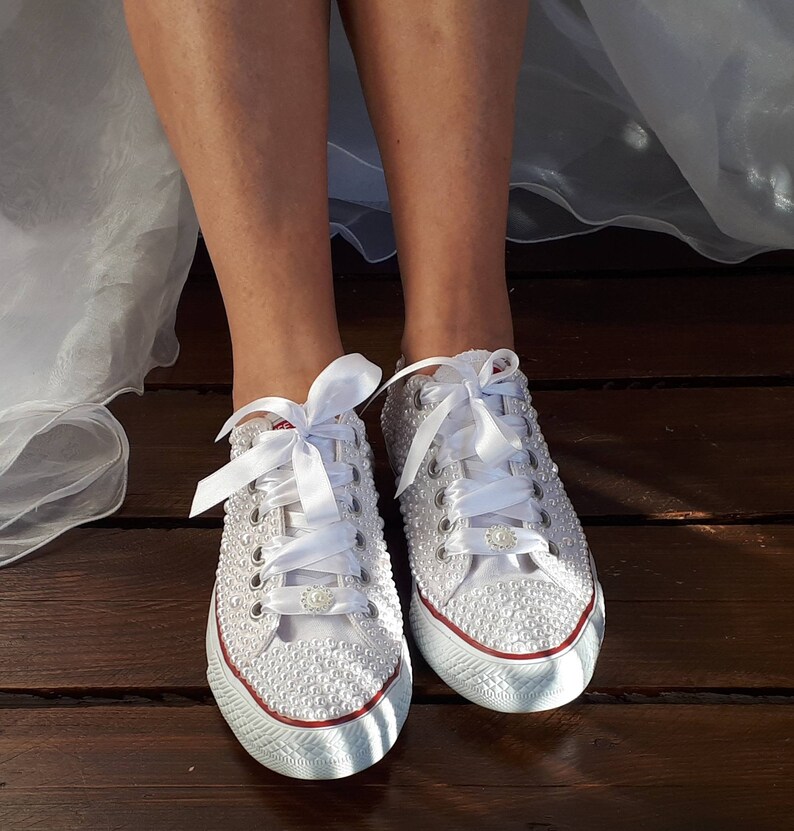 bridal sneakers converse