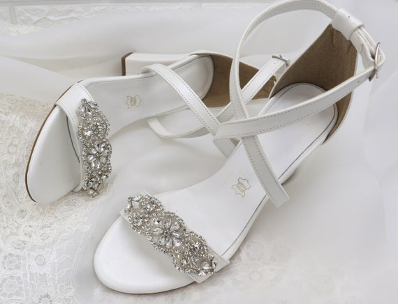 Bridal Shoes Wedding Strappy Sandals 