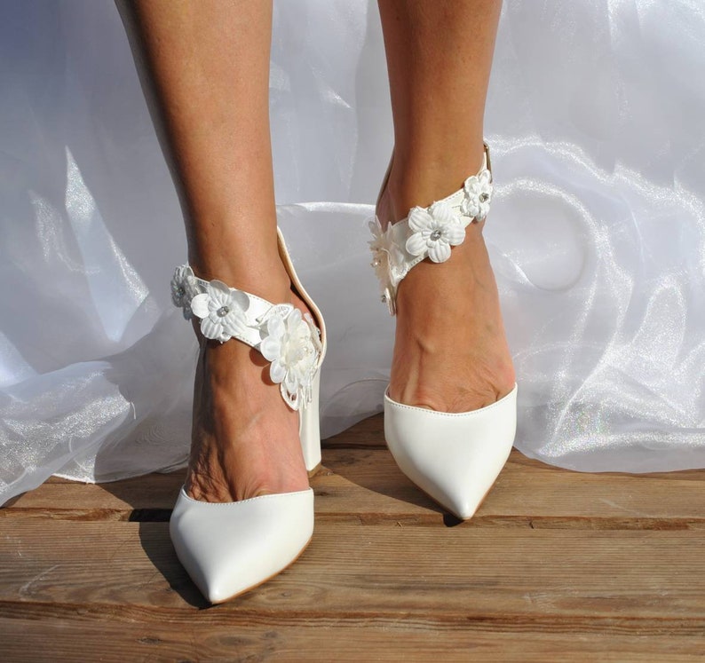 block bridal shoes