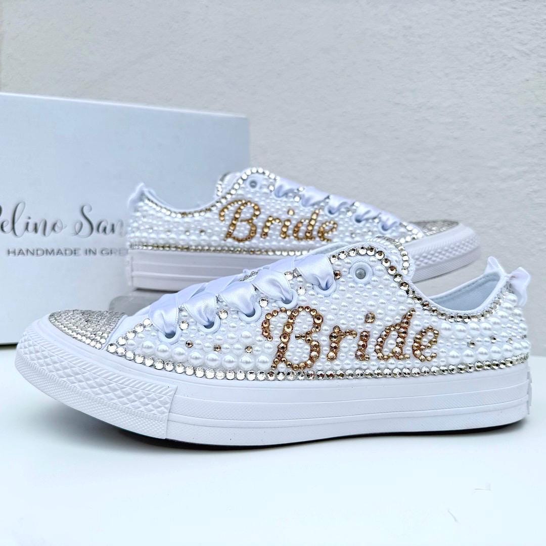 Black glitter converse France