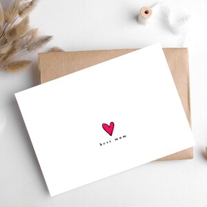 TARJETA PARA LA MEJOR MAMÁ/ myhyggeshop.com/ Porque ella es especial, porque es ella, y porque es el Día de la Madre, envíale un mundo de amor/ Corazón/