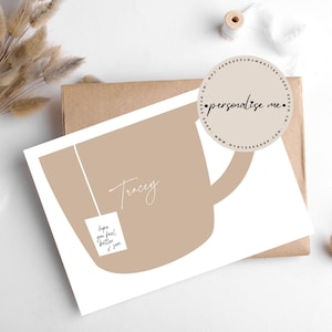 SENTITI MEGLIO PRESTO/ Card da Hygge Cards, myhyggeshop.com/ Invia un caldo abbraccio/ Rendi ogni momento un po' più luminoso e accogliente/