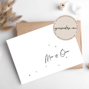NOM et ÂGE PERSONNALISÉS Cartes de vœux Hygge/Carte personnalisée qui montre que vous avez pris le temps de rendre leur journée encore plus spéciale/
