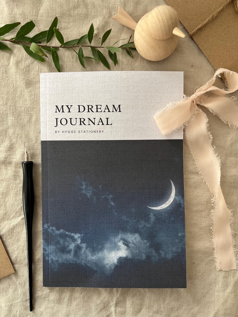 MY DREAM JOURNAL/ Remember Your Dreams & Transform Your Life/ Gift for friend and family/ Wake up and write down your dreams/ Guided Journal