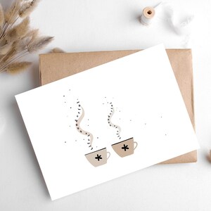 LIFE is WONDERFUL TOGETHER Karte von Hygge Cards, myhyggeshop.com/ Der perfekte Weg, um Liebe, Dankbarkeit und Zusammengehörigkeit auszudrücken/