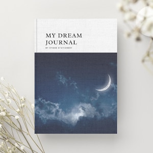 MY DREAM JOURNAL/ Remember Your Dreams & Transform Your Life/ Gift for friend and family/ Wake up and write down your dreams/ Guided Journal