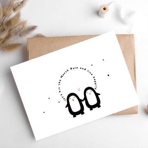 LET’S Hit the North Pole & Live Happily Karta z Hygge Cards, myhyggeshop.com/ Podziel się radością hygge z tą pocztówką/