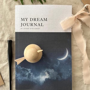 MY DREAM JOURNAL/ Remember Your Dreams & Transform Your Life/ Gift for friend and family/ Wake up and write down your dreams/ Guided Journal