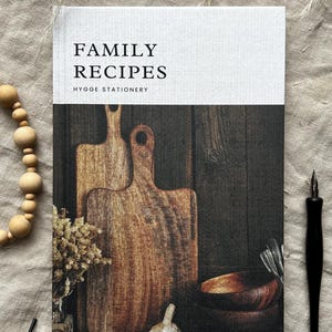Family Recipe Notebook/ Heirloom Cookbook, Cooking Traditions