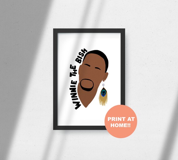 New Girl Winston Bishop Winnie The Bish Digital Etsy New Girl Winston Bishop Winnie The Bish Digital Etsy
