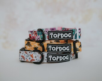 Matching Dog or Puppy Collars - TopDog Harnesses