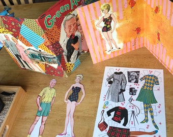 green acres paper dolls