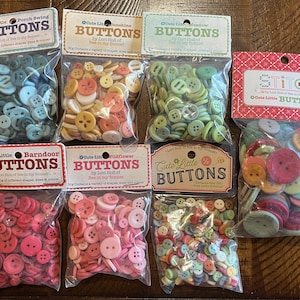 Cute Little Buttons by Lori Holt of Bee in my Bonnet for Riley Blake Designs are great for quilting, apparel and home decor.