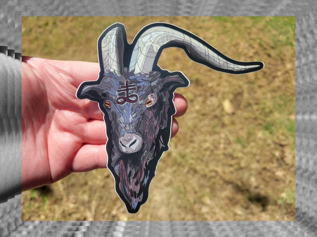 LARGE Black Phillip / the Witch / Vvitch / Horror / Satanic Goat ...