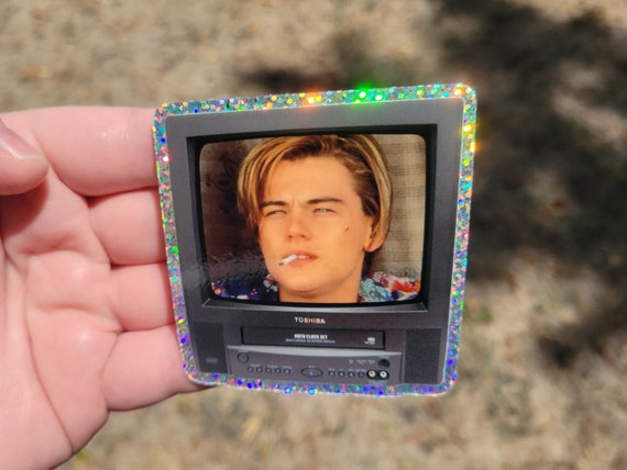 Leonardo DiCaprio Romeo and Juliet Sticker / 90s Nostalgia Vinyl Decal (3" x 3")